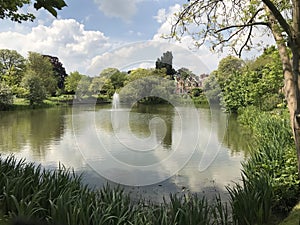 Bletchley Park lake photo
